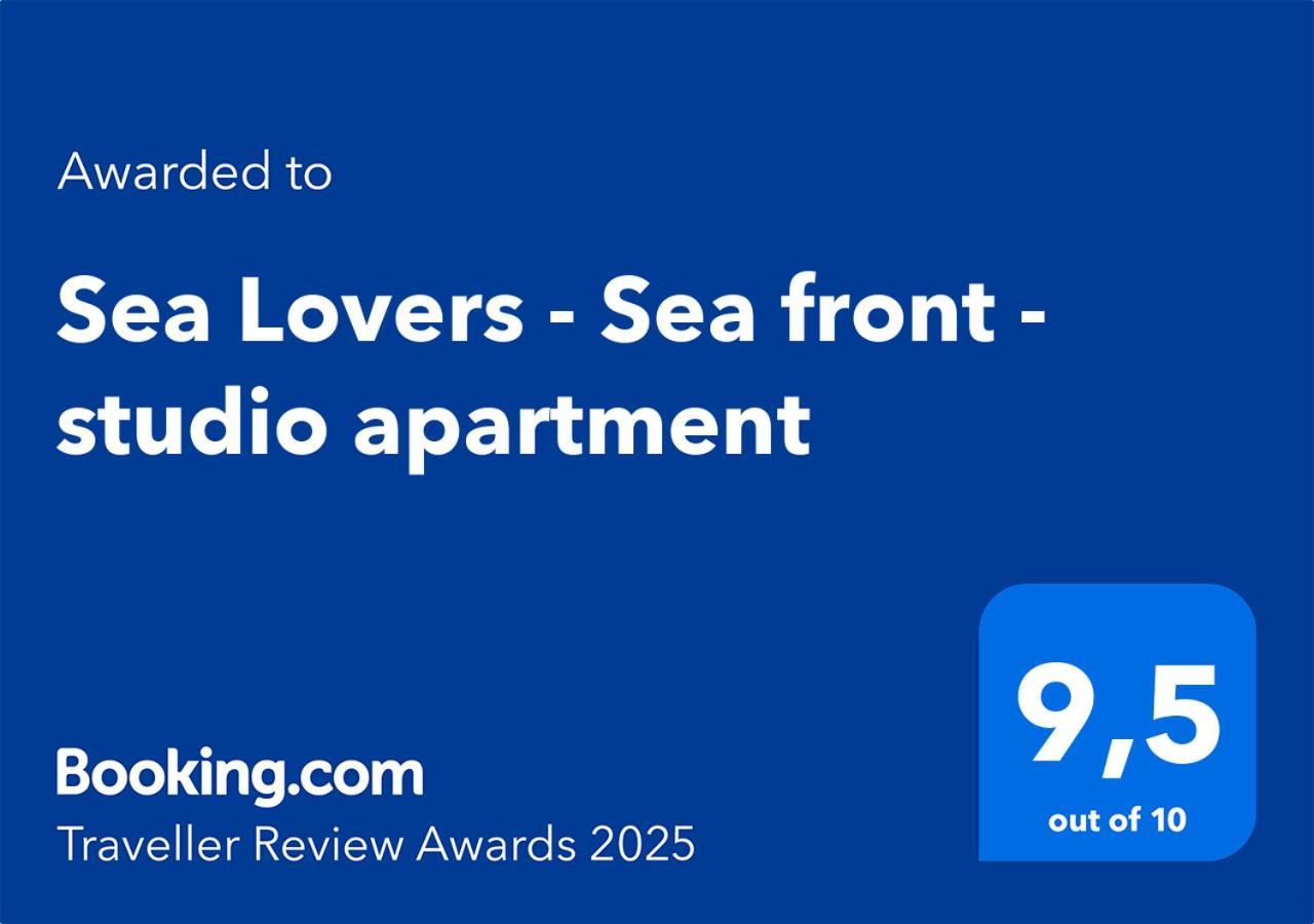 Sea Lovers - Sea Front - Studio Apartment 蒙蒂戈杜 外观 照片